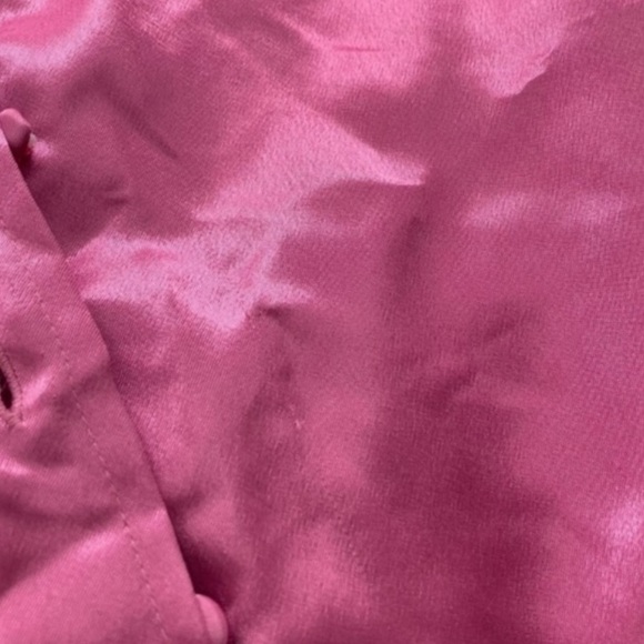 Vintage y2k Pink silky bow night set - Picture 3 of 8